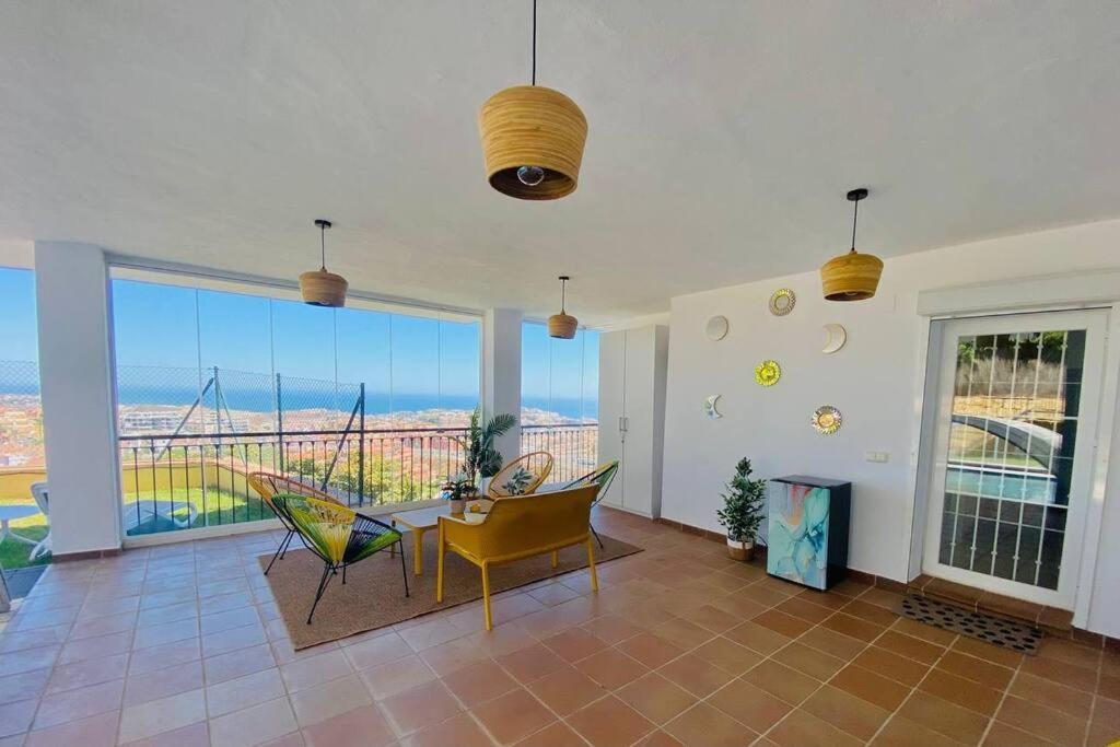 Mirador Panoramic Sea Views - Private Villa Mijas Exteriör bild